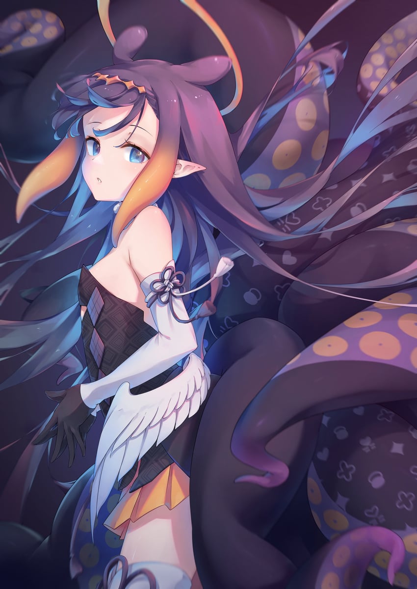 ninomae ina'nis (hololive and 1 more) drawn by aeon_ion