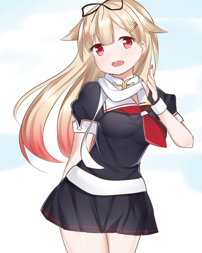 yuudachi and yuudachi kai ni (kantai collection) drawn by arusuko