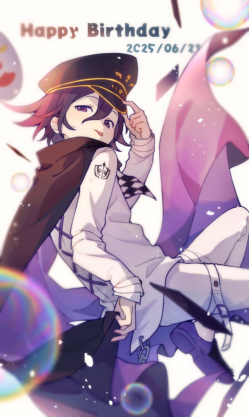 oma kokichi (danganronpa and 1 more) drawn by kitano_yukiusagi