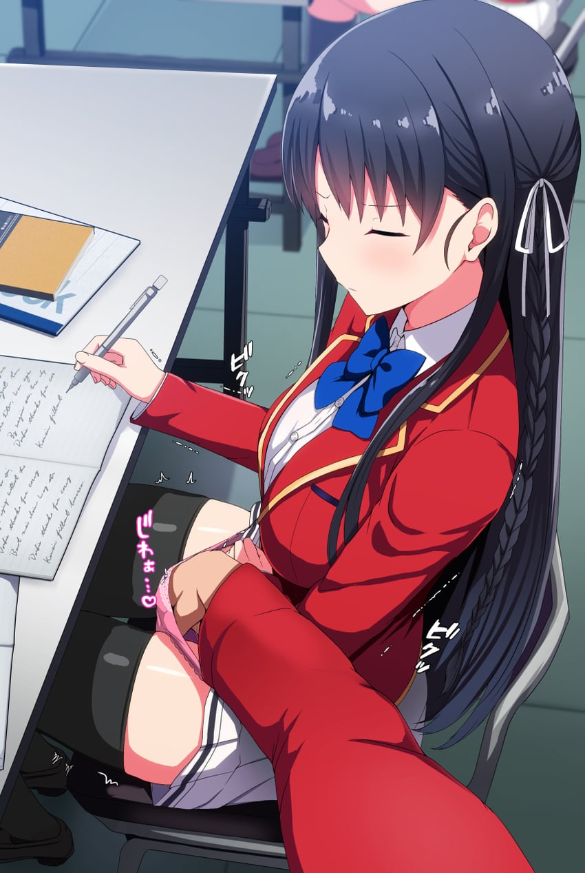 horikita suzune (youkoso jitsuryoku shijou shugi no kyoushitsu e) drawn by daiaru