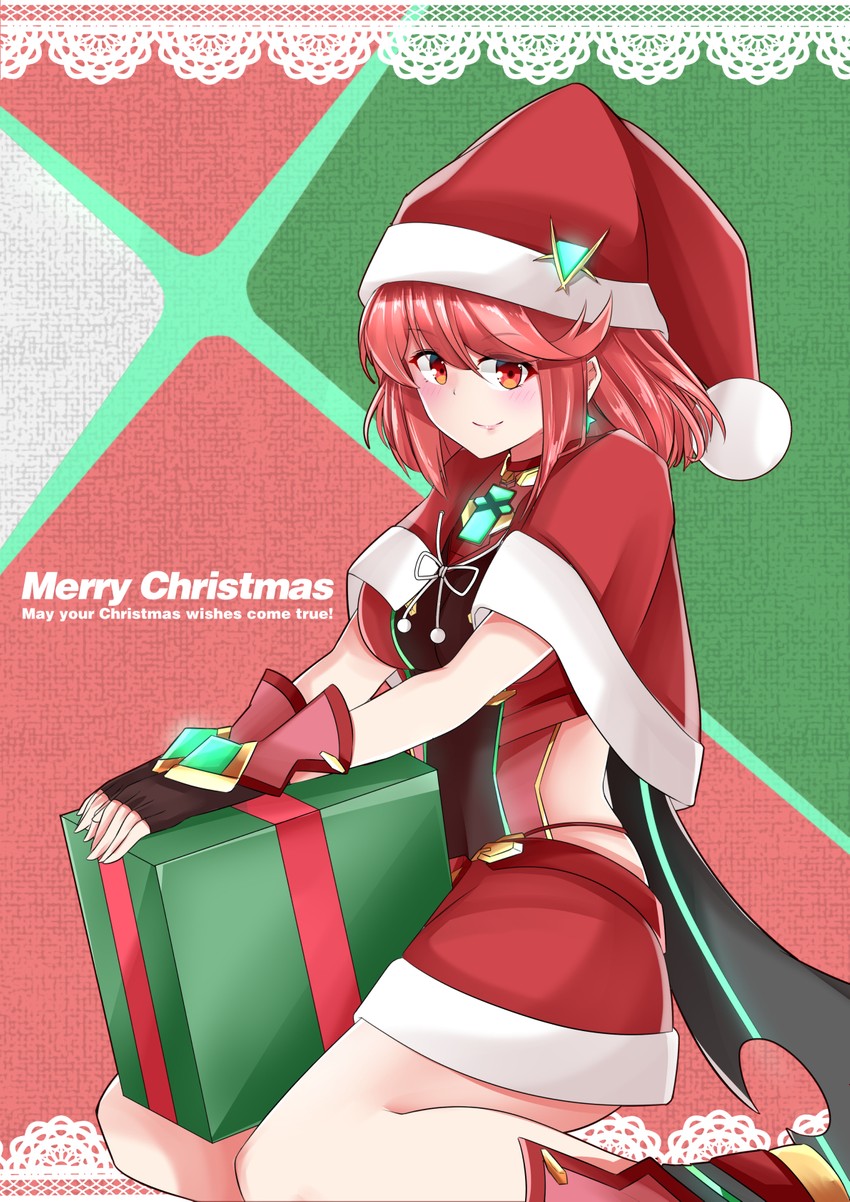 pyra (xenoblade chronicles and 1 more) drawn by sarasadou_dan