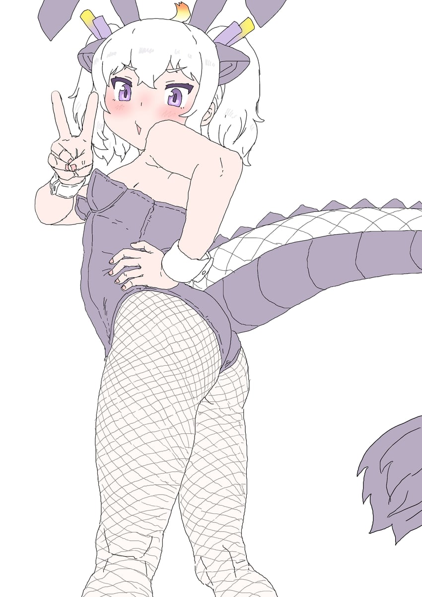 white dragon (kemono friends and 1 more) drawn by kumasyan1998