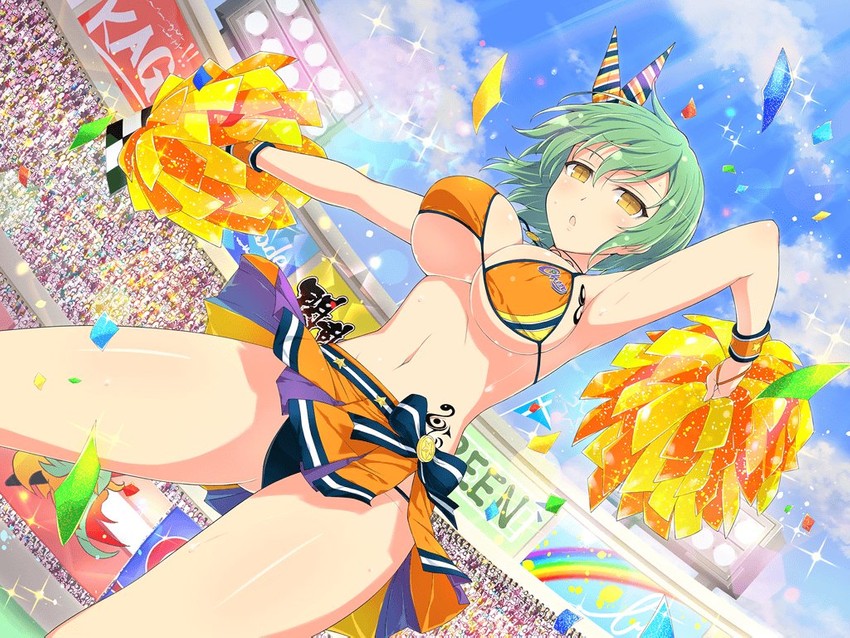 hikage (senran kagura and 1 more) drawn by yaegashi_nan
