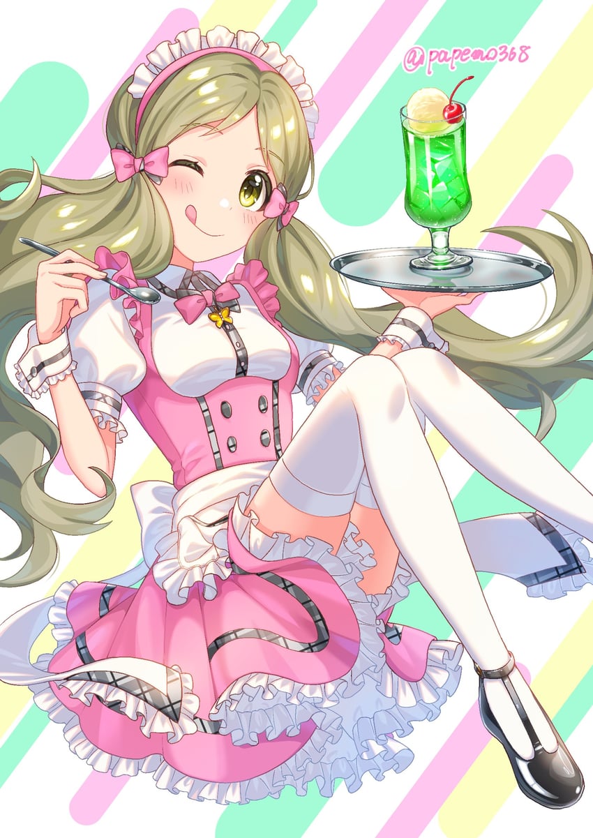 handa roco (idolmaster and 2 more) drawn by papemo368