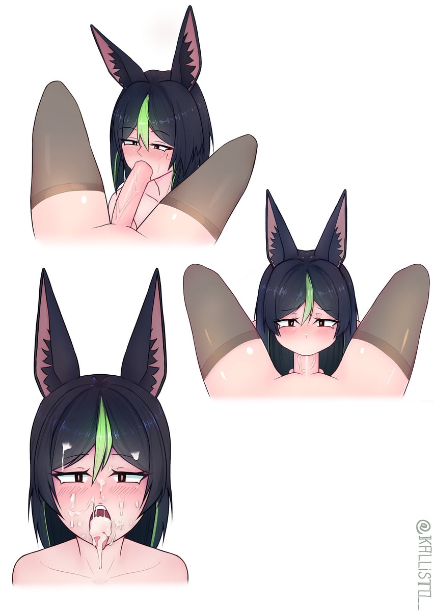 tighnari (genshin impact) drawn by kall1sto