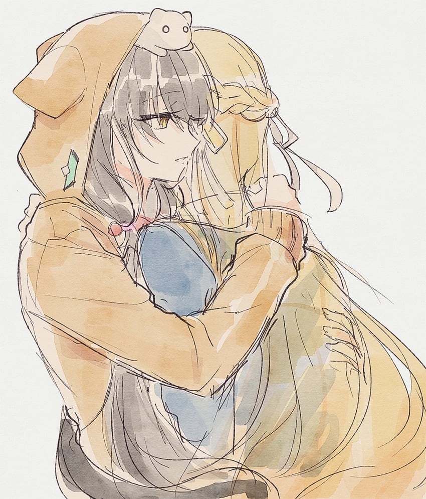 asakura karen and toujou tsukasa (heaven burns red) drawn by opi