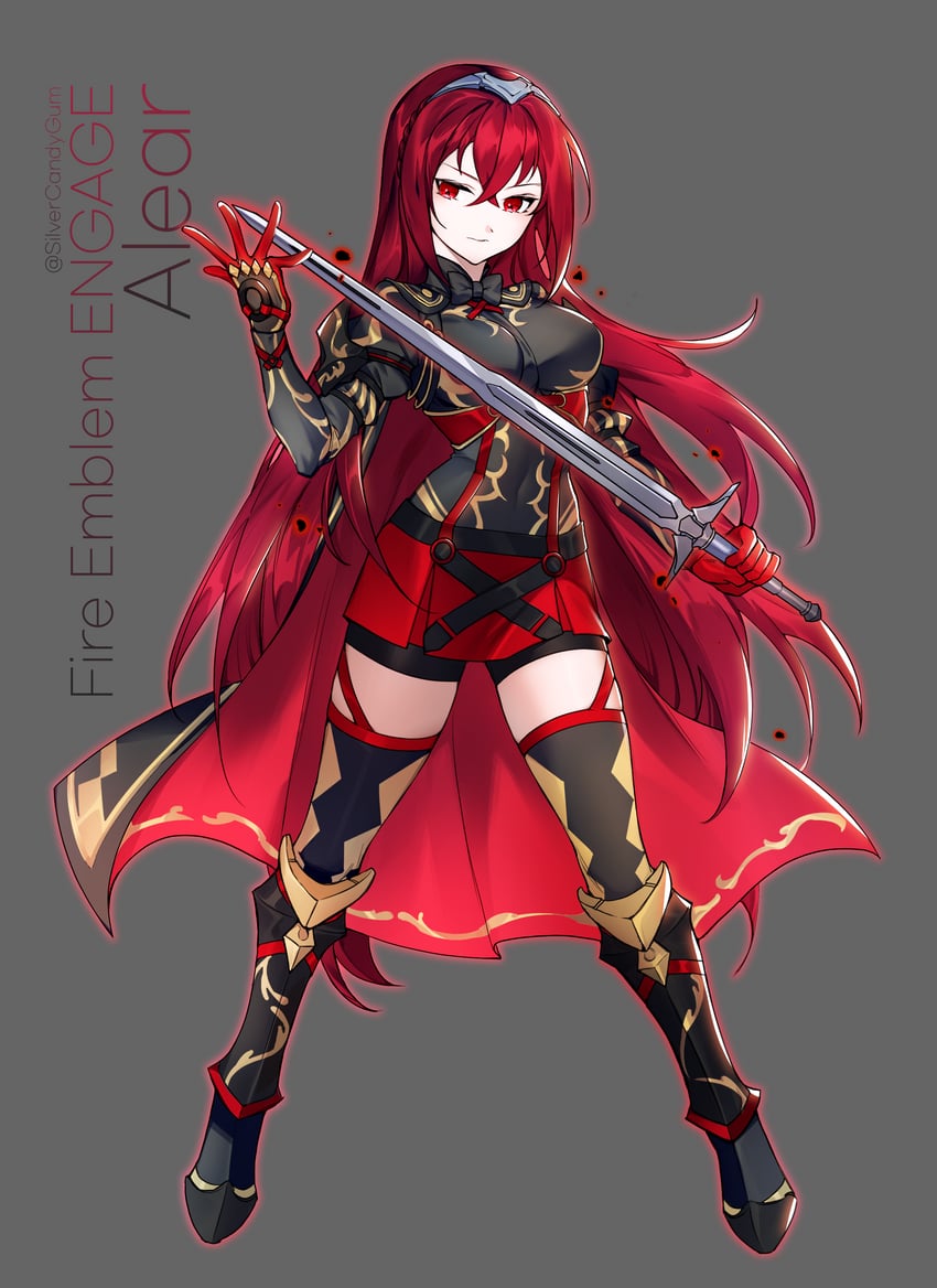 female alear (fire emblem and 1 more) drawn by silvercandy_gum
