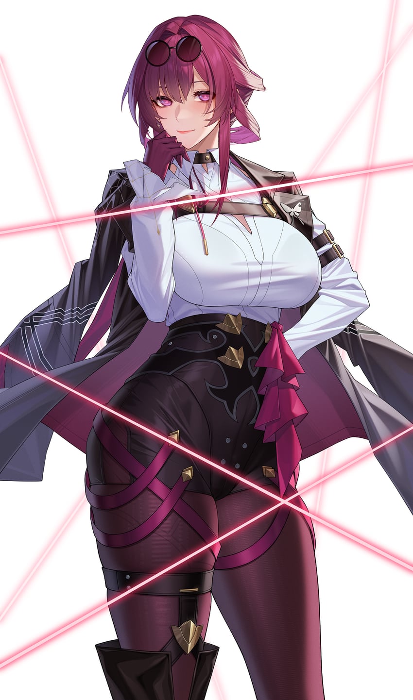 kafka (honkai and 1 more) drawn by the_next_decade