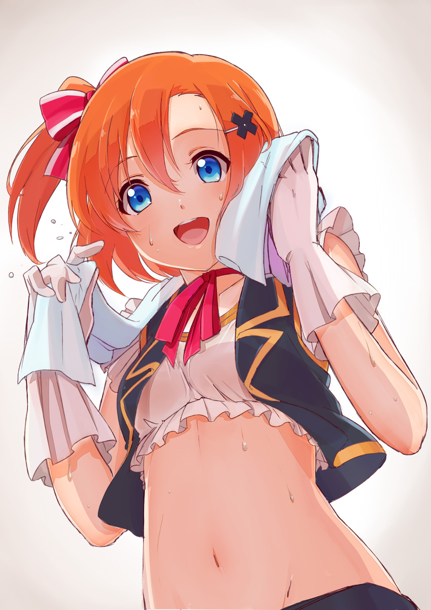 kosaka honoka (love live! and 1 more) drawn by okiperi