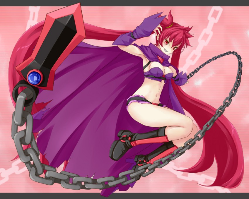 scharlachrot (arcana heart and 1 more) drawn by nanahan