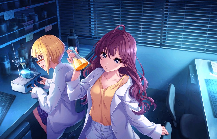ichinose shiki and miyamoto frederica (idolmaster and 2 more)