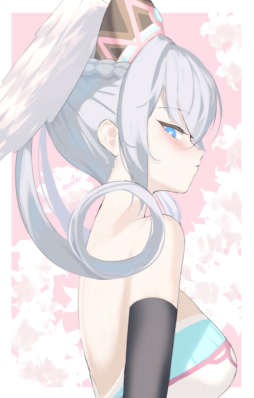 melia antiqua (xenoblade chronicles and 1 more) drawn by revvie