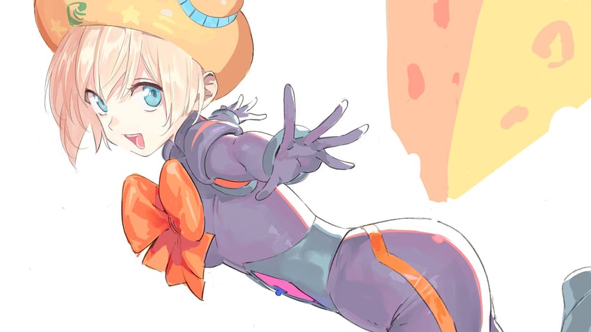 cheese ring girl (regent food corporation) drawn by pako_(pakosun)
