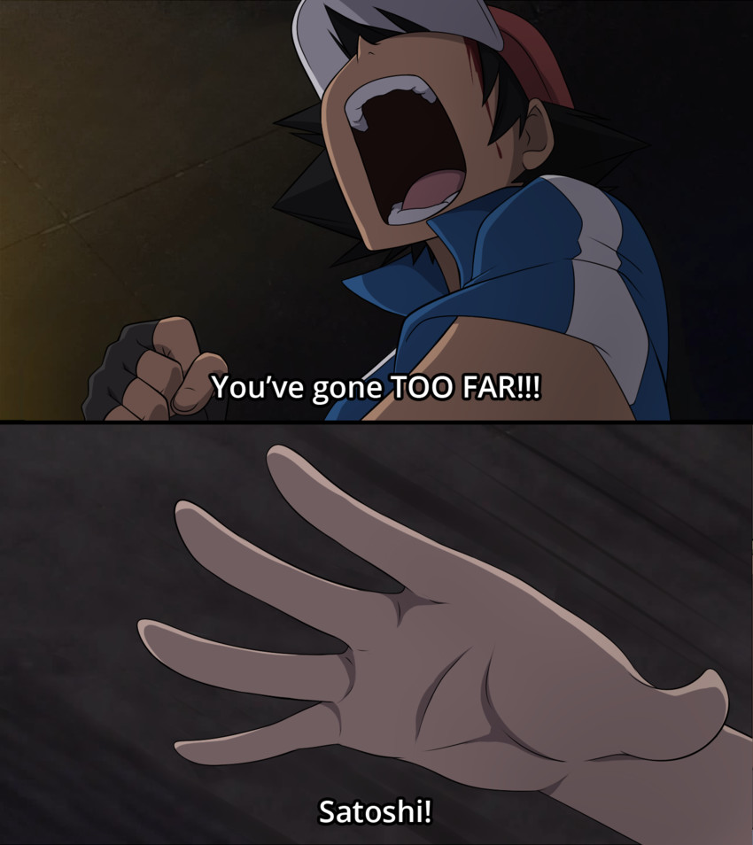 ash ketchum (pokemon and 2 more) drawn by mgx0