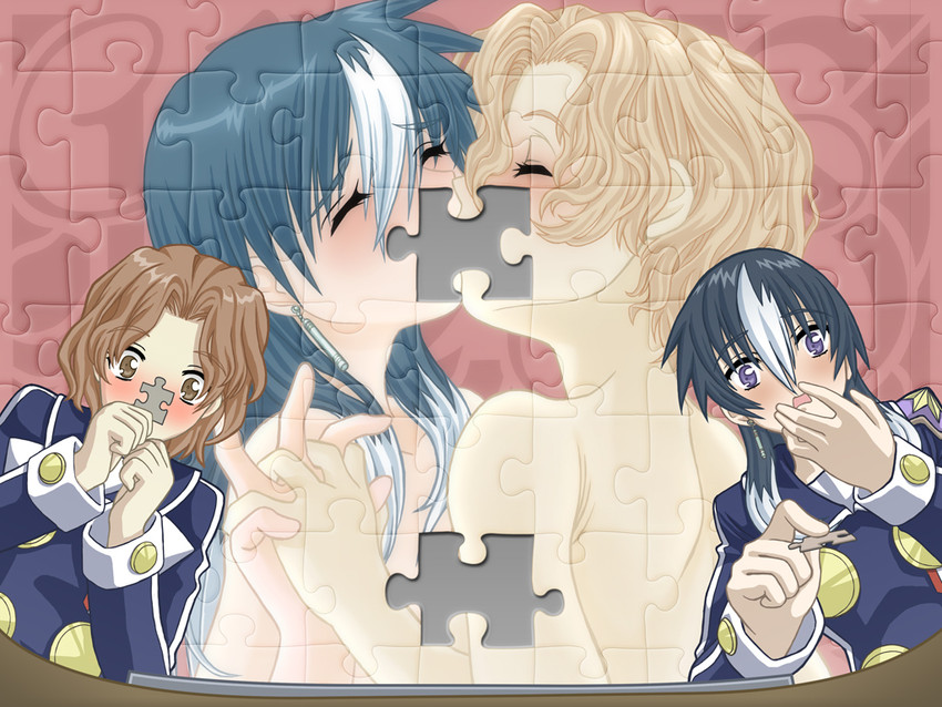 kijimiya otoha and sagara michi (hayate x blade) drawn by montekoa