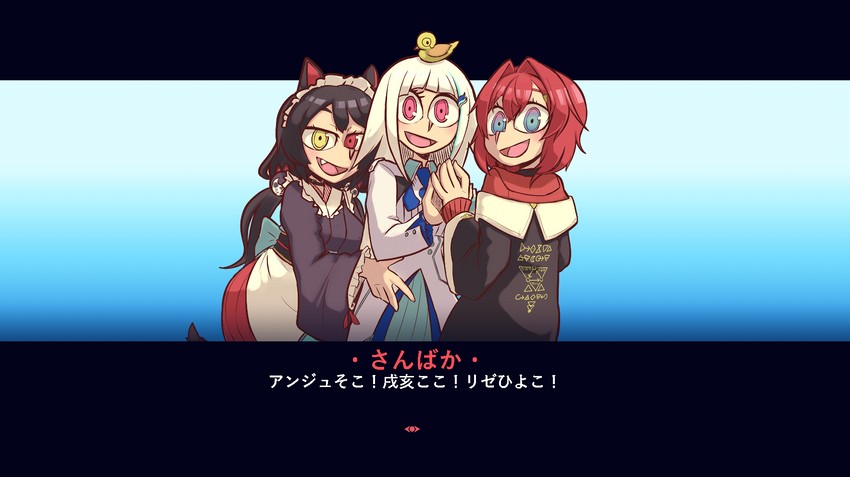 lize helesta, ange katrina, inui toko, cerberus, and sebastian piyodore (nijisanji and 1 more) drawn by jonbaby