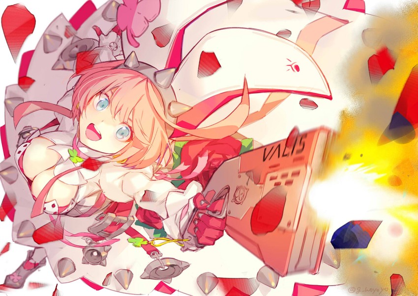 elphelt valentine (guilty gear and 1 more) drawn by gin_(oyoyo)