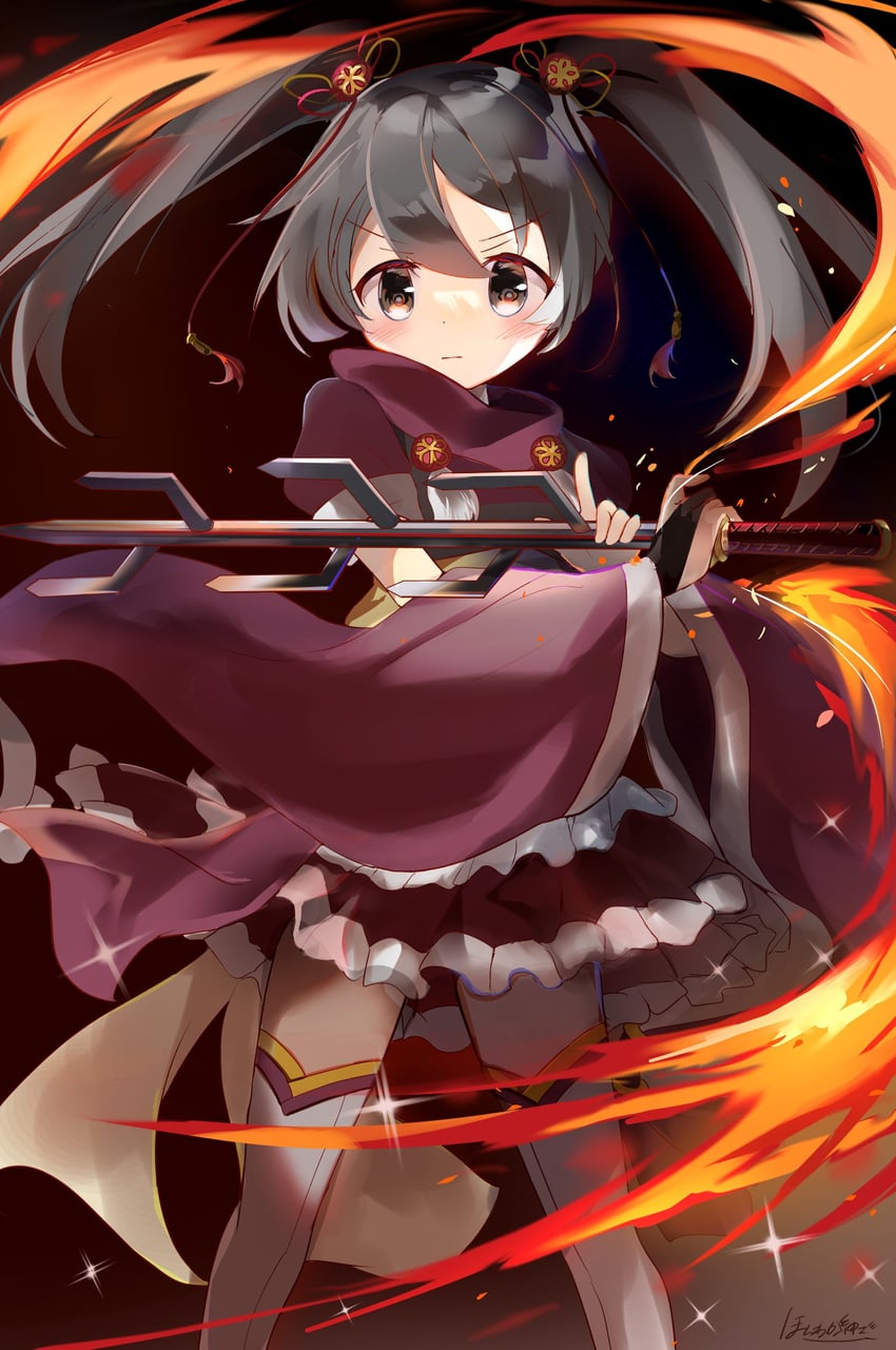 tokime shizuka (mahou shoujo madoka magica and 1 more) drawn by honwaka_shinshi