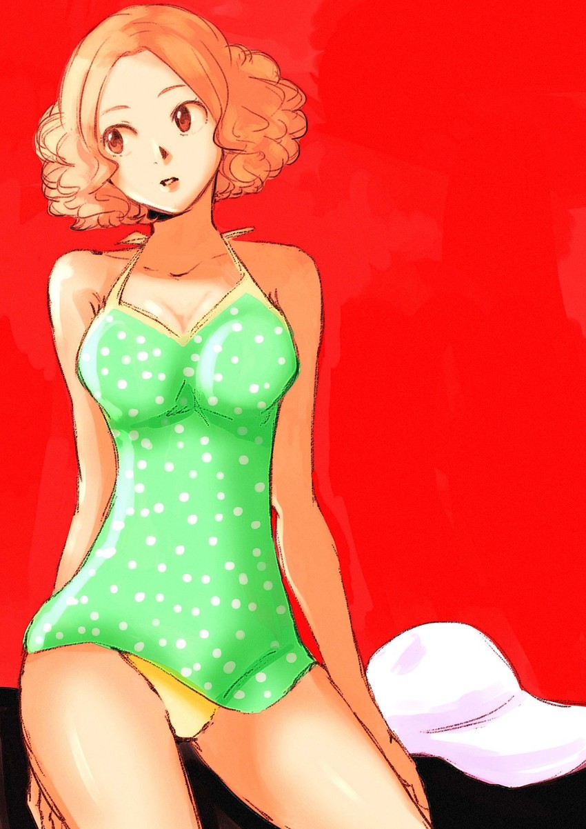 okumura haru (persona and 1 more) drawn by kasasagi_(futagodori888)