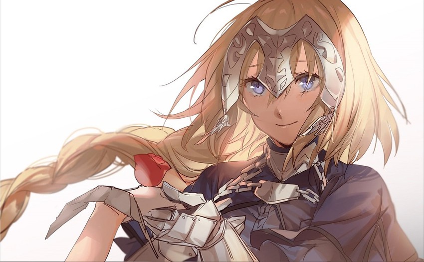 jeanne d'arc (fate and 1 more) drawn by no-kan