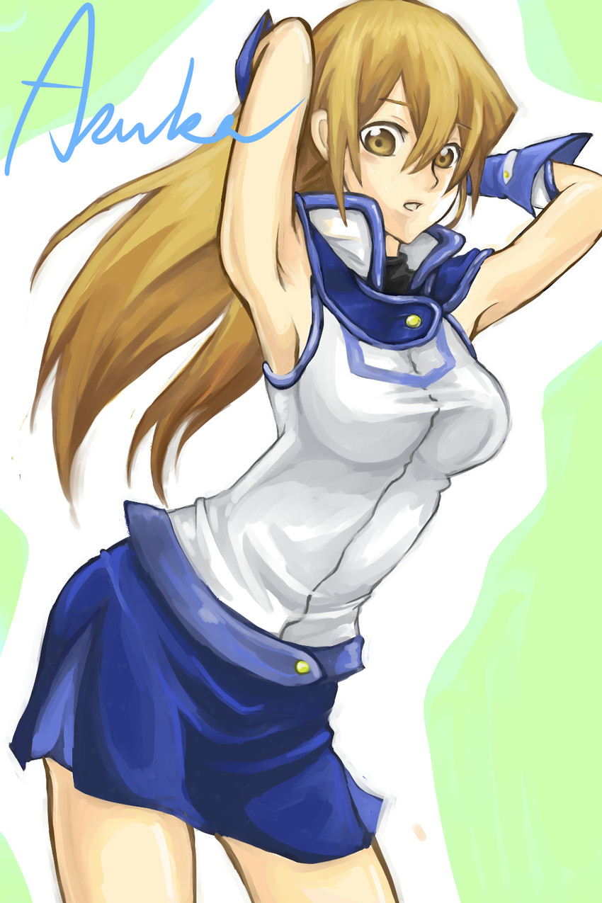 tenjouin asuka (yu-gi-oh! and 1 more) drawn by metallica0807
