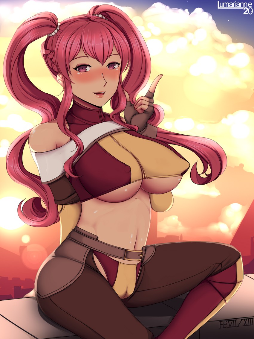 anna (fire emblem and 1 more) drawn by lumarianne20