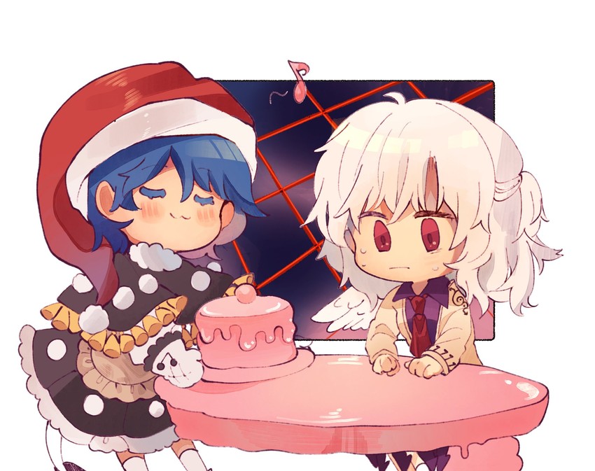 kishin sagume and doremy sweet (touhou) drawn by kabocha1408