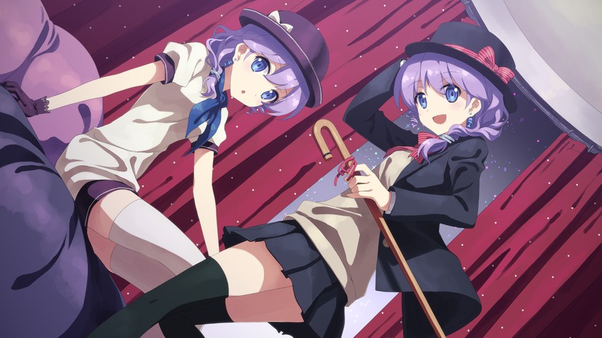 nina klatt and sehra klatt (djmax and 2 more) drawn by yuuki_tatsuya