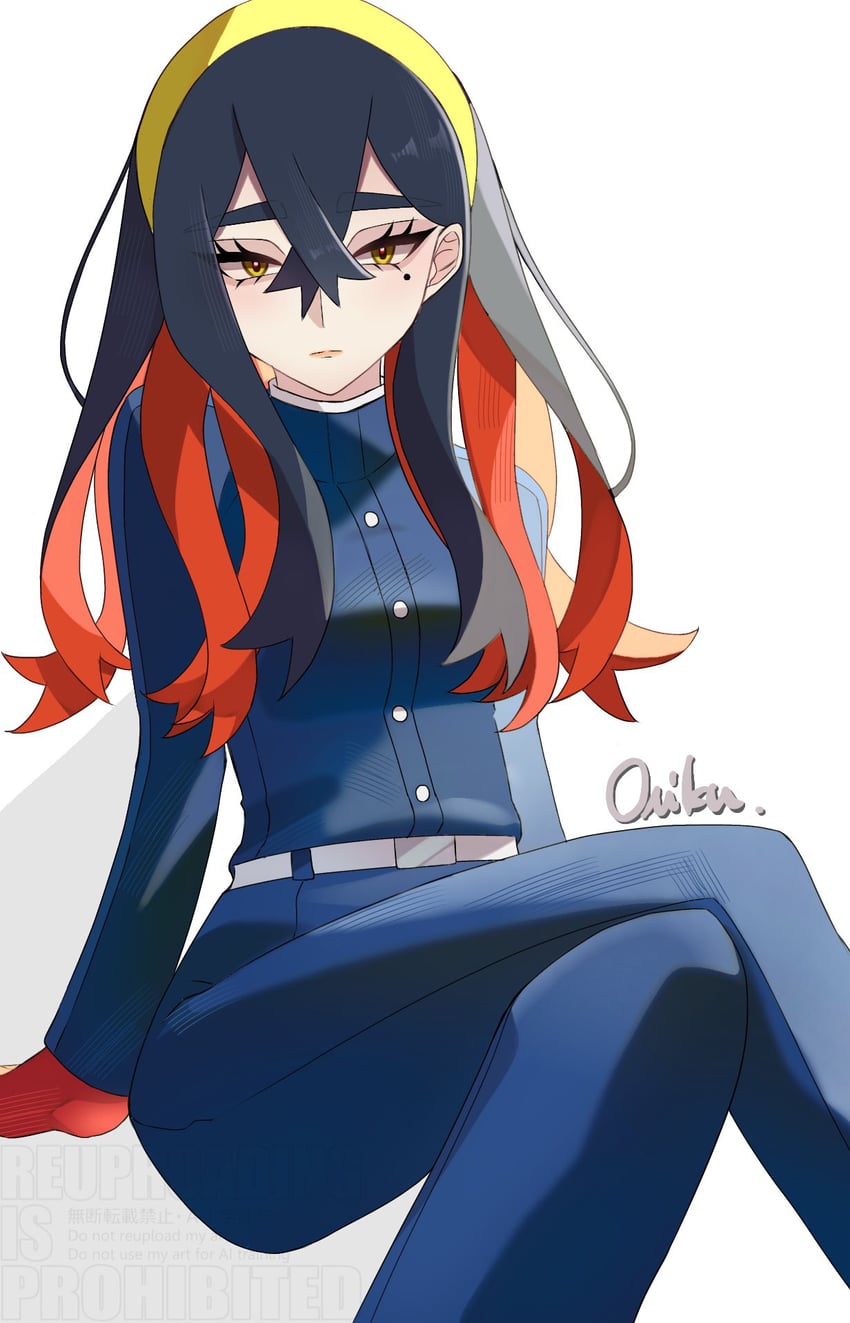 carmine (pokemon and 1 more) drawn by ninkou_tan
