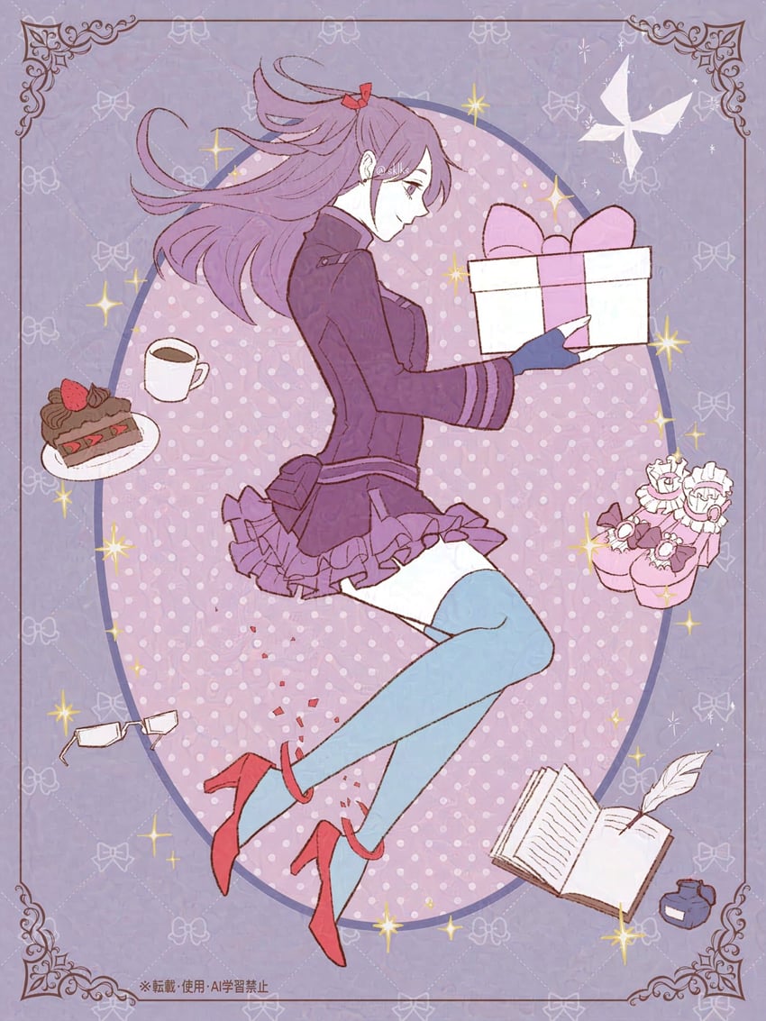 lenalee lee (d.gray-man) drawn by sklks