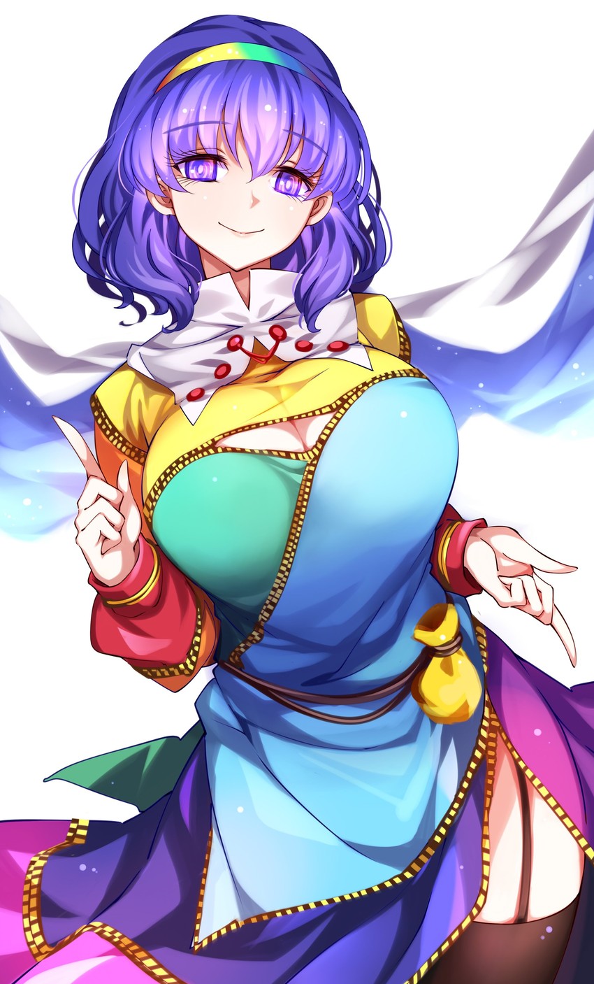 tenkyuu chimata (touhou) drawn by raptor7