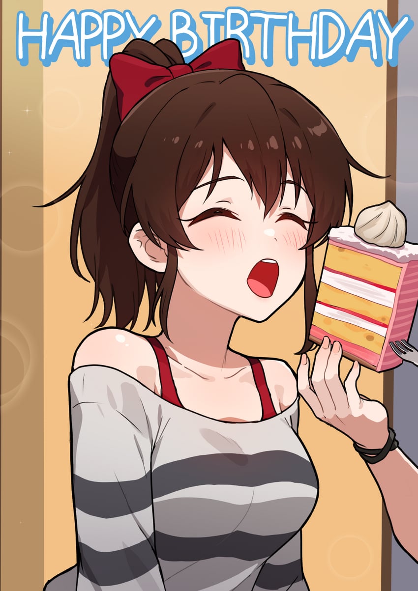 satake minako (idolmaster and 1 more) drawn by kamille_(vcx68)
