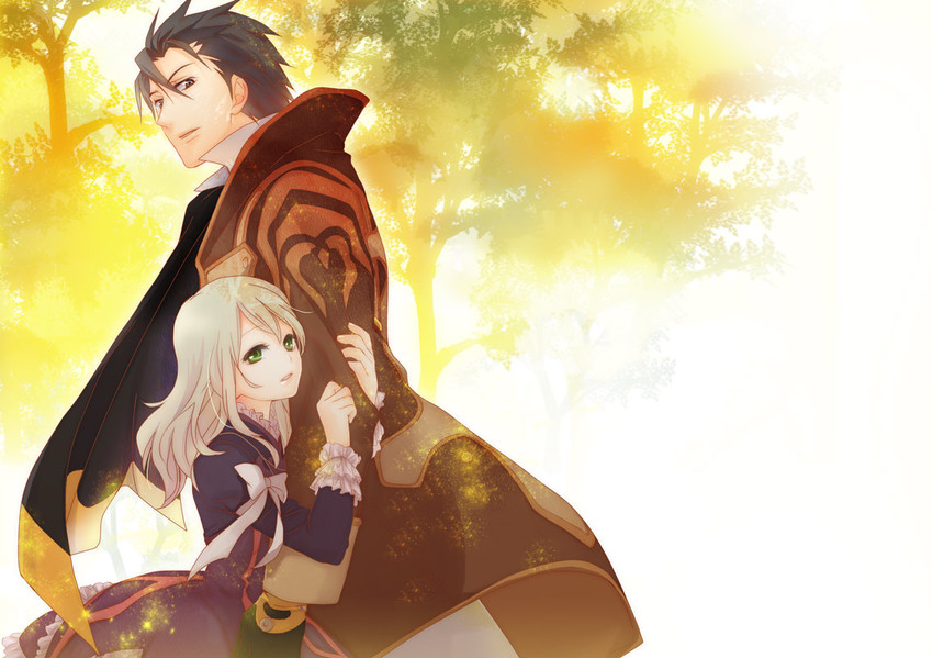 alvin and elize lutus (tales of and 1 more) drawn by f-tani