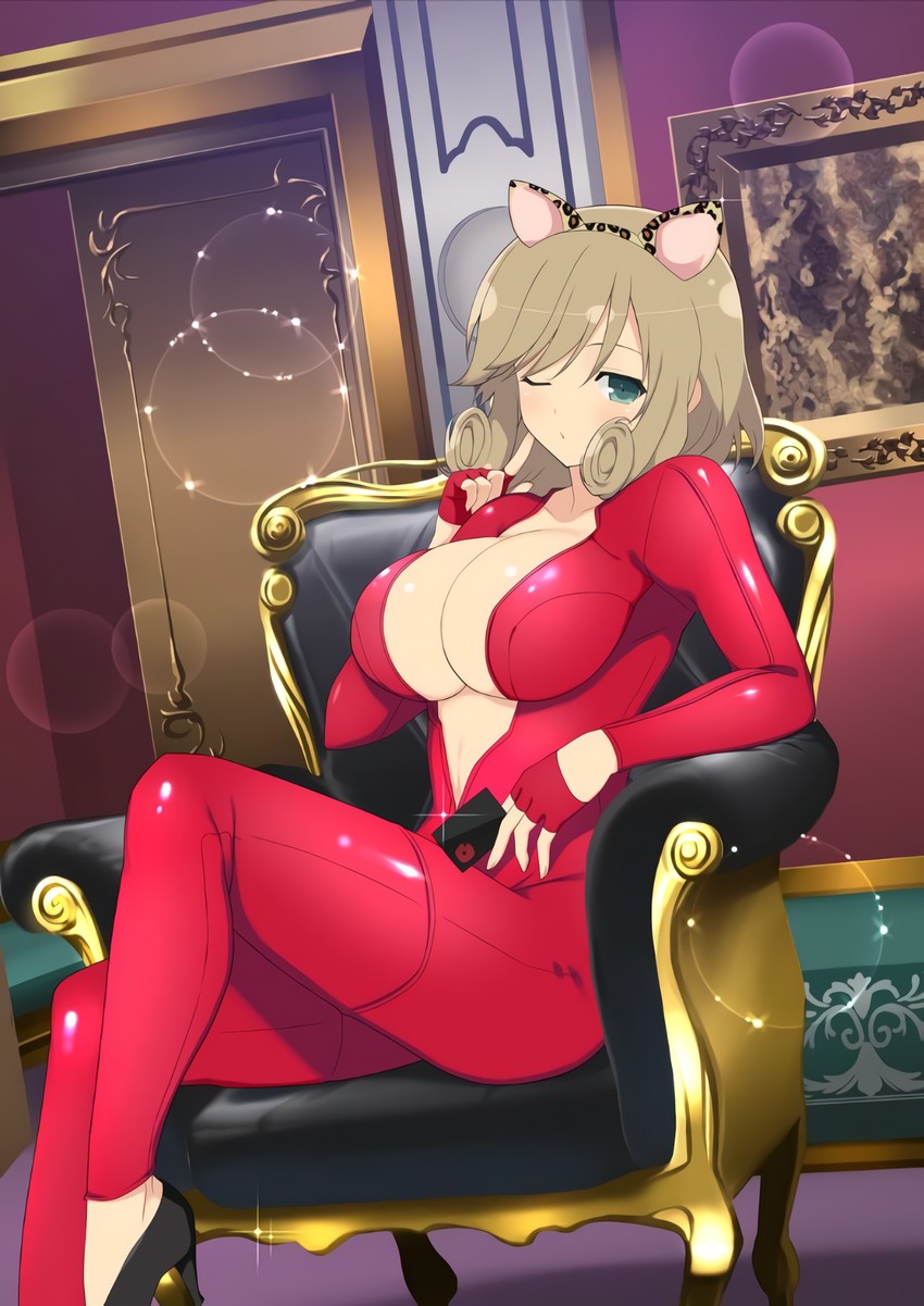 haruka (senran kagura and 1 more) drawn by yaegashi_nan