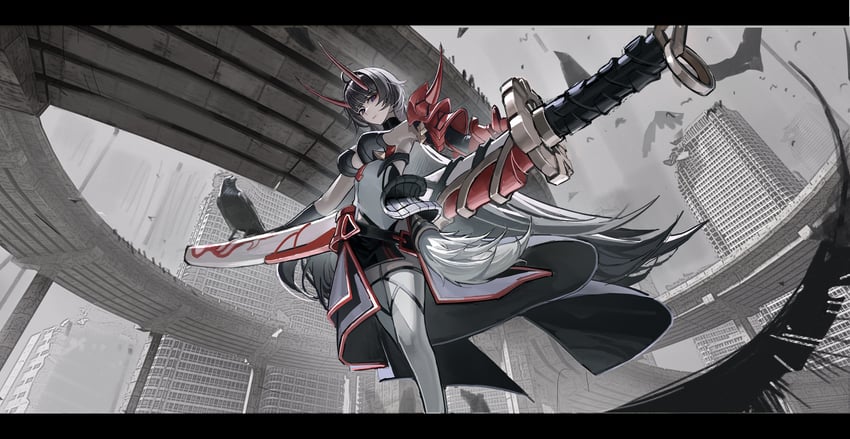raiden mei (honkai and 1 more) drawn by tyhaya