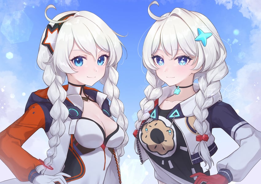 kiana kaslana (honkai and 2 more) drawn by rinna_(xxrinna)