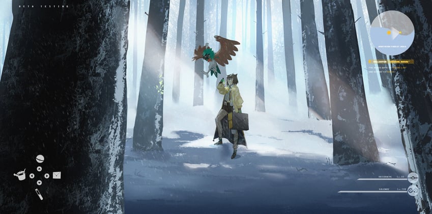 silence and decidueye (pokemon and 1 more) drawn by oka_ball