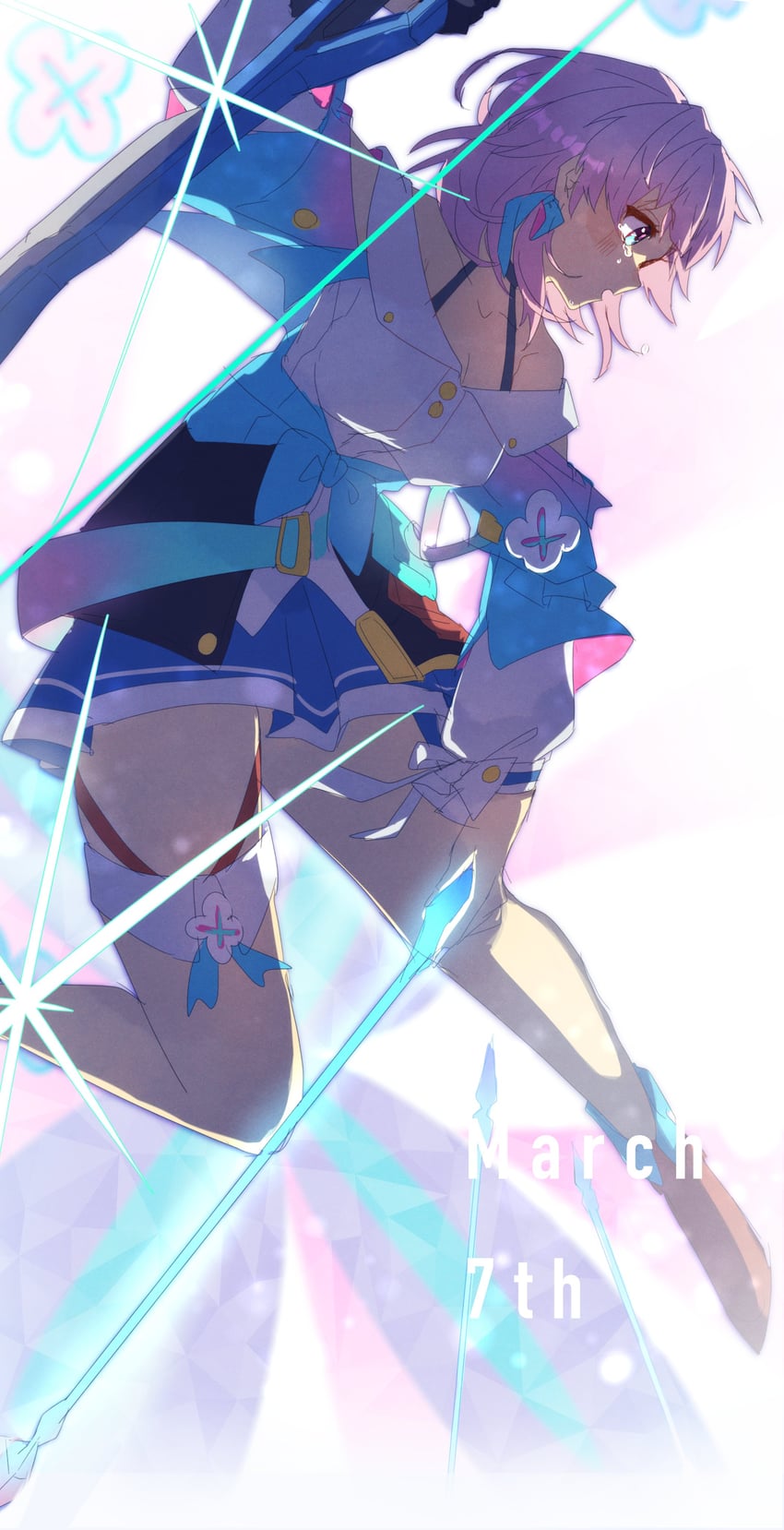 march 7th (honkai and 1 more) drawn by genkai_otaku_(kusozako_ojisan)