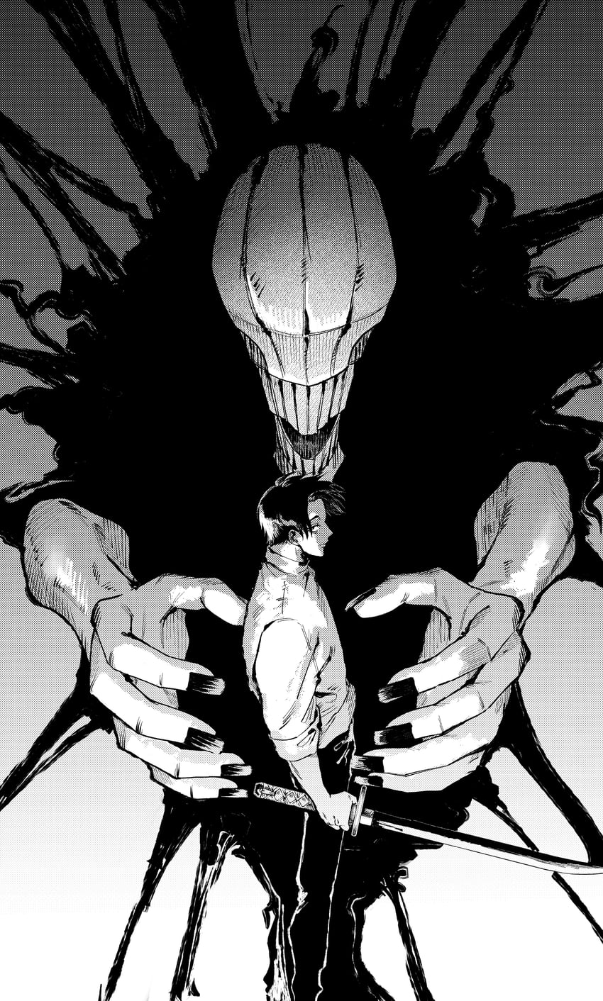 okkotsu yuuta and orimoto rika (jujutsu kaisen) drawn by kshirota