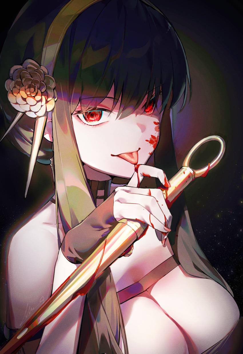 yor briar (spy x family) drawn by overlord_(overlord80000)