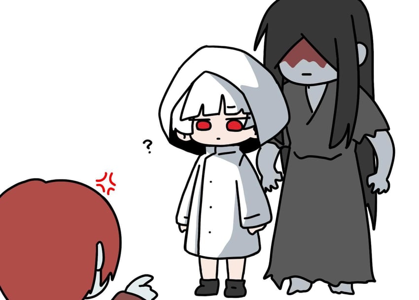 heroine, mr. crawling, and mr. scarletella (homicipher) drawn by neko_(yuayew6upxukfre)