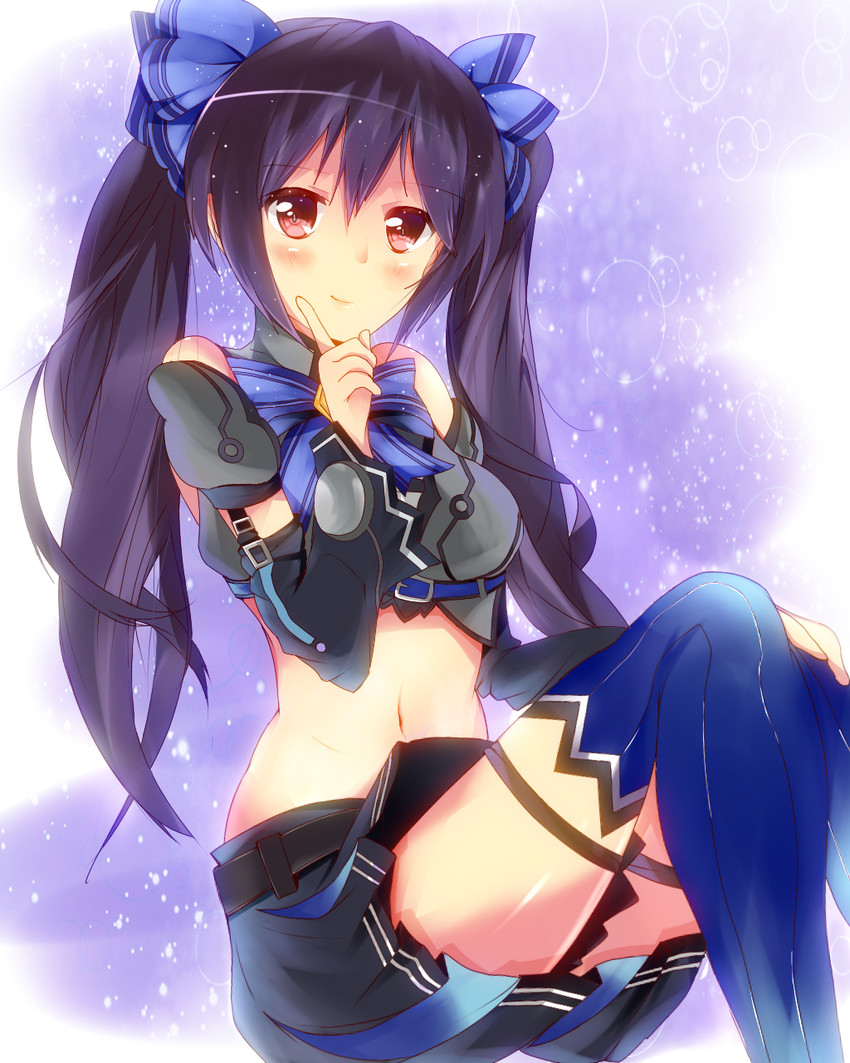 noire (neptune and 1 more) drawn by mizuyoukan_(mikususannda)