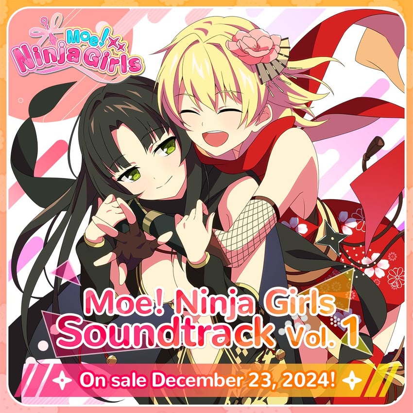saion-ji enju and hanao akari (moe! ninja girls)