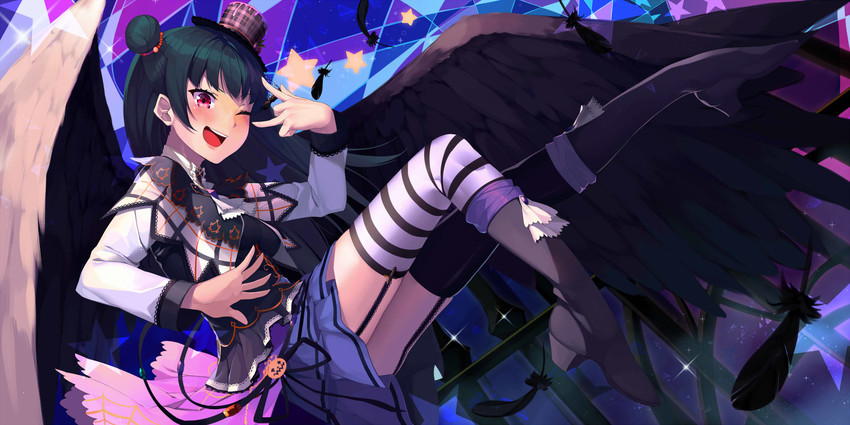 tsushima yoshiko (love live! and 2 more) drawn by ginopi