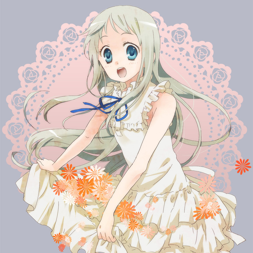 honma meiko (ano hi mita hana no namae wo bokutachi wa mada shiranai.) drawn by kurihara_(kh37)