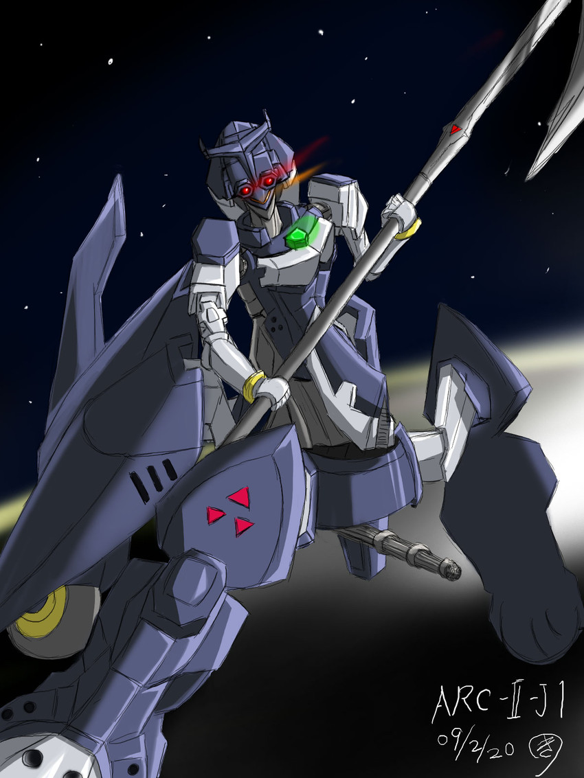 arc-ii-j1 (sora wo kakeru shoujo) drawn by maokyu
