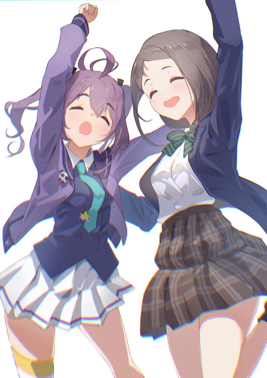 hiiragi tsubomi and tojo yuki (22/7) drawn by furumoto