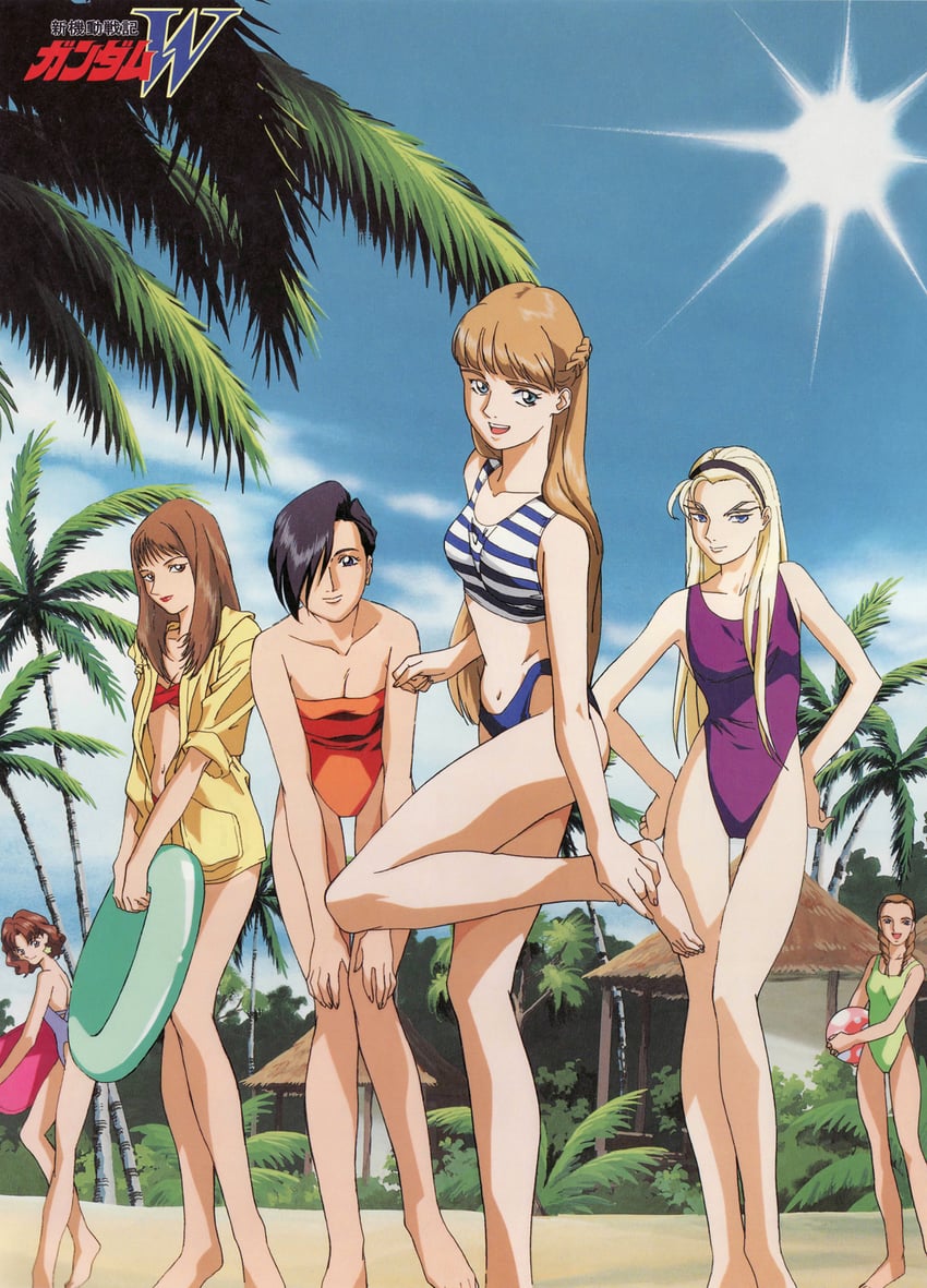 relena peacecraft, dorothy catalonia, lucrezia noin, lady une, catherine bloom, and 1 more (gundam and 1 more)