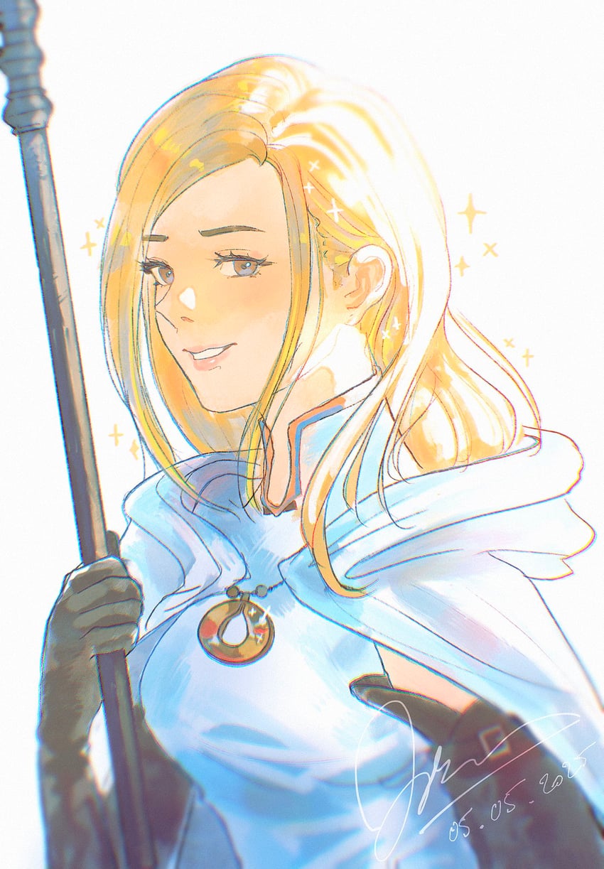 ophilia clement (octopath traveler and 1 more) drawn by melia_art