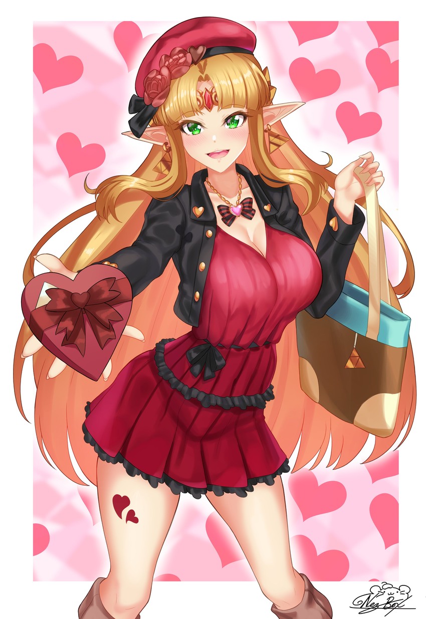 princess zelda (the legend of zelda and 1 more) drawn by nez-box